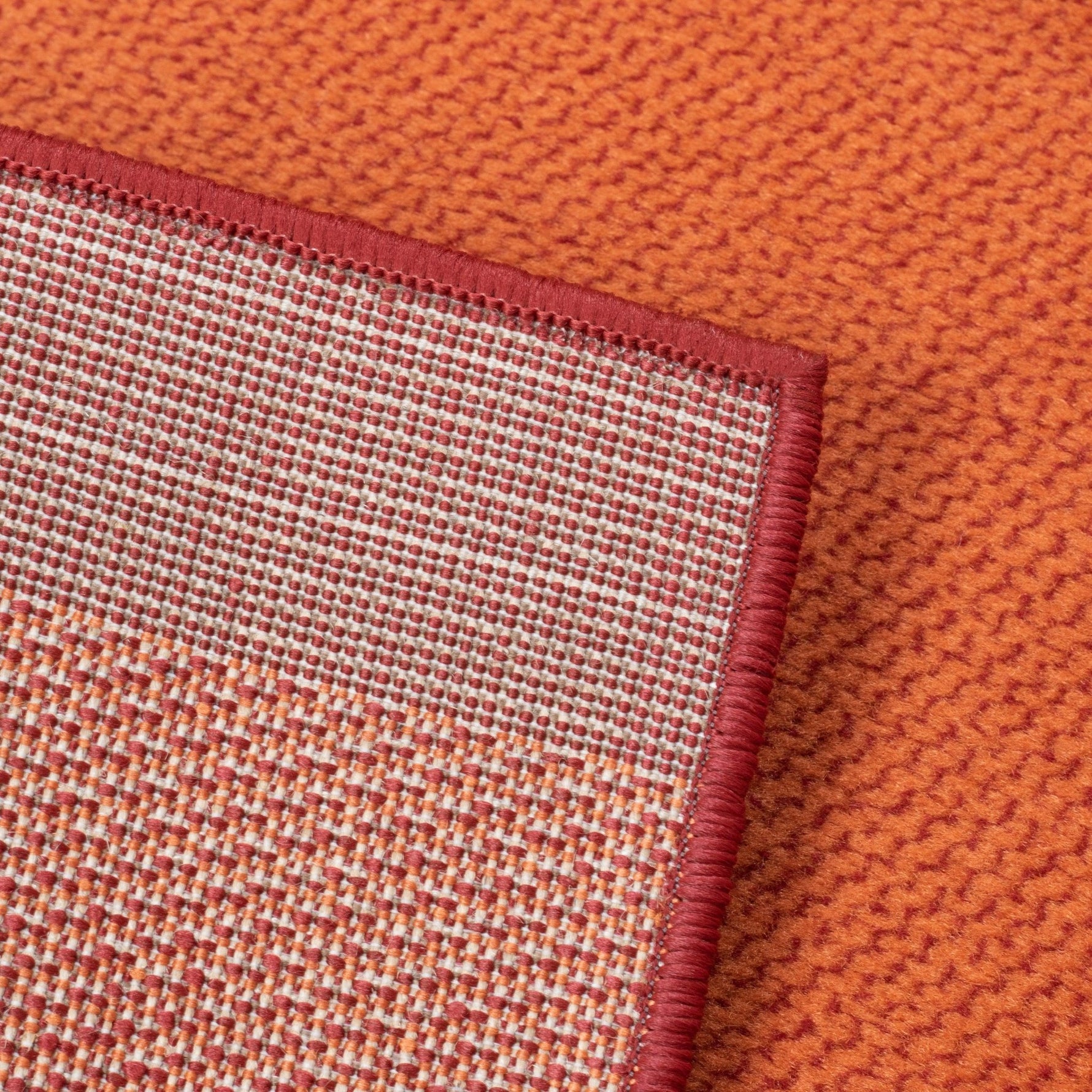 Stair Runner Hard Wearing Kitchen Mat - Texas Terracotta Border - Bargainia.com - 