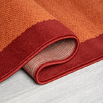 Stair Runner Hard Wearing Kitchen Mat - Texas Terracotta Border - Bargainia.com - 