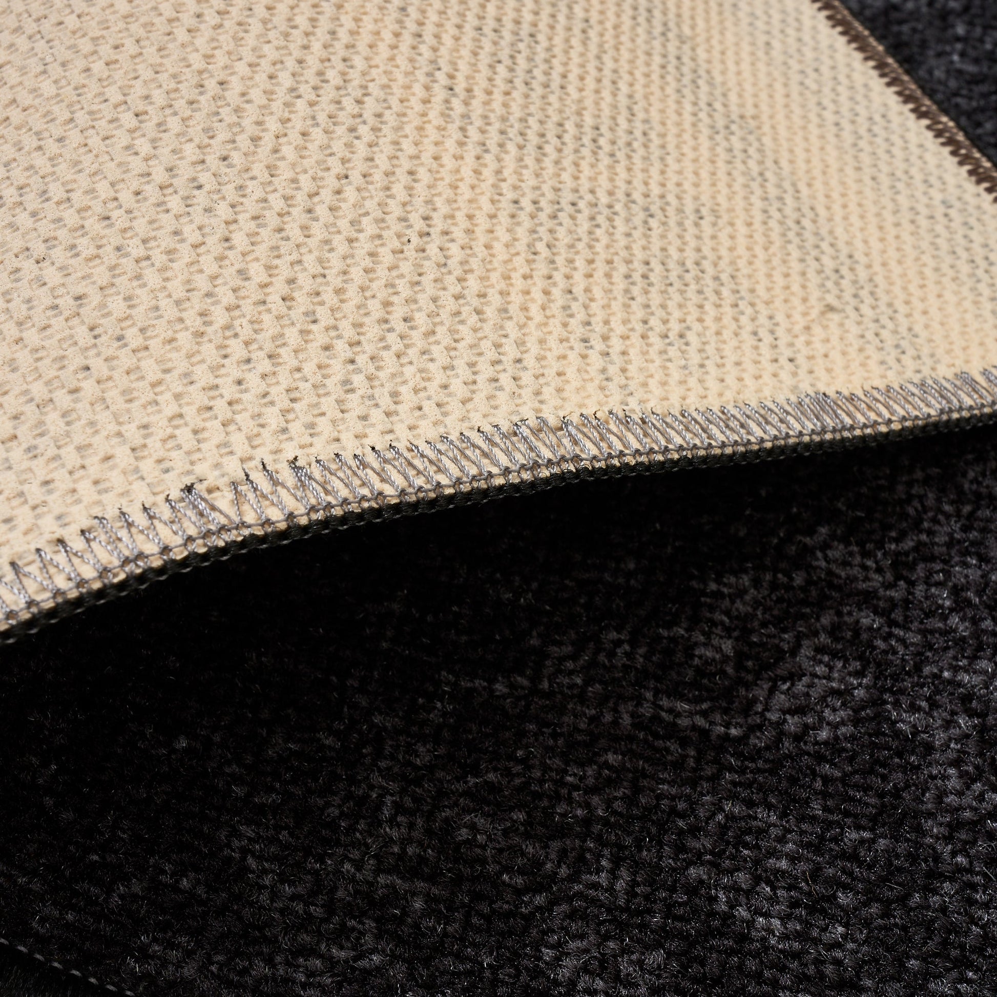 Stair Runner Non-Slip Kitchen Mat - Black Luna Stair Runner Rug Masters