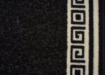 Stair Runner Non - Slip Kitchen Mat - Black Luna - Bargainia.com - 