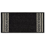 Stair Runner Non - Slip Kitchen Mat - Black Luna - Bargainia.com - 