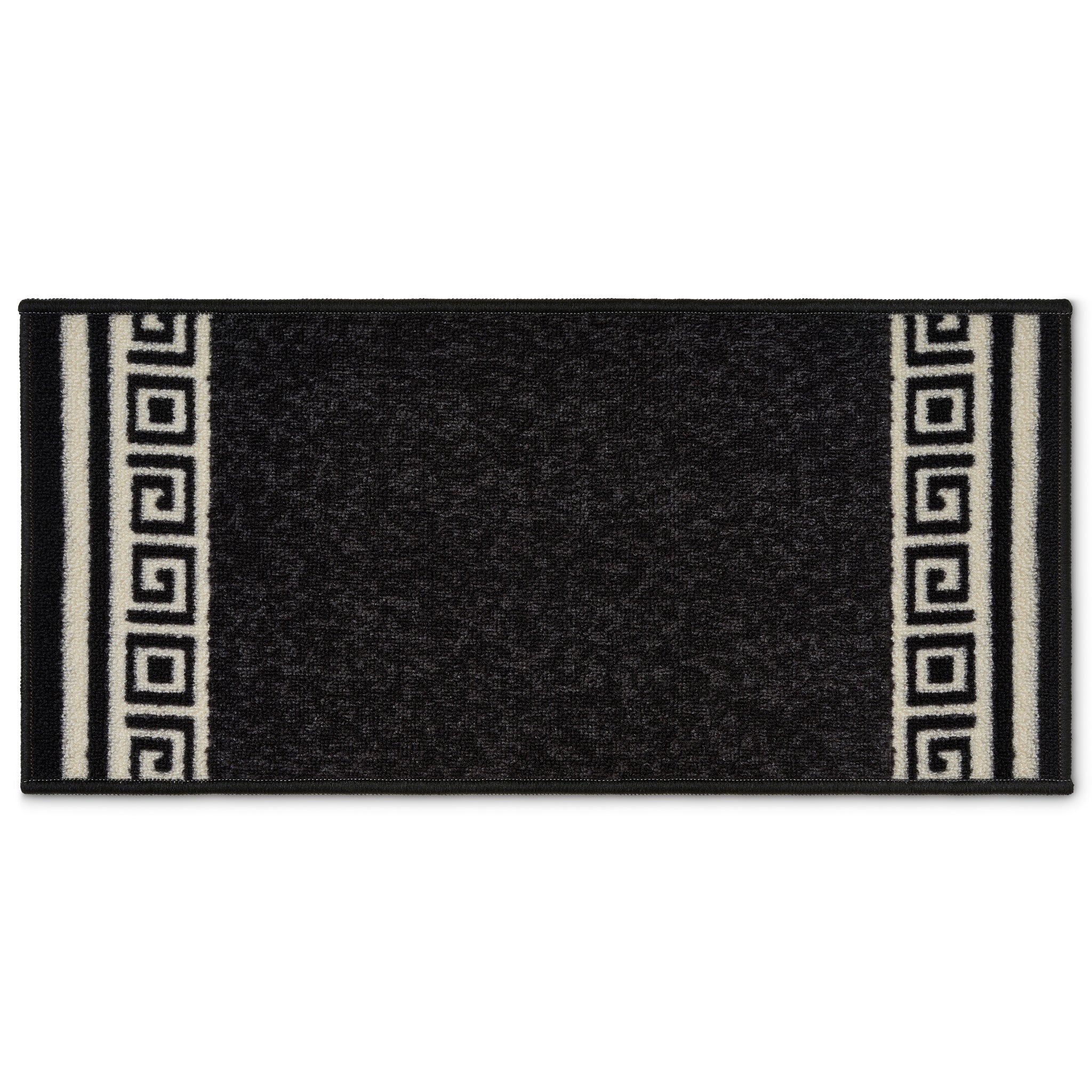Stair Runner Non-Slip Kitchen Mat - Black Luna Stair Runner Rug Masters