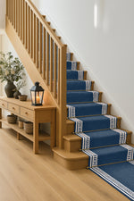 Stair Runner Non - Slip Kitchen Mat - Blue Luna - Bargainia.com - 