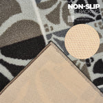 Stair Runner Non - Slip Kitchen Mat - Daisy Grey - Bargainia.com - 