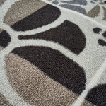 Stair Runner Non - Slip Kitchen Mat - Daisy Grey - Bargainia.com - 