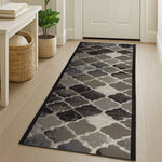 Stair Runner Non - Slip Kitchen Mat - Grey Anejo - Bargainia.com - 
