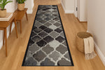 Stair Runner Non - Slip Kitchen Mat - Grey Anejo - Bargainia.com - 