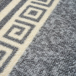 Stair Runner Non - Slip Kitchen Mat - Grey Luna - Bargainia.com - 