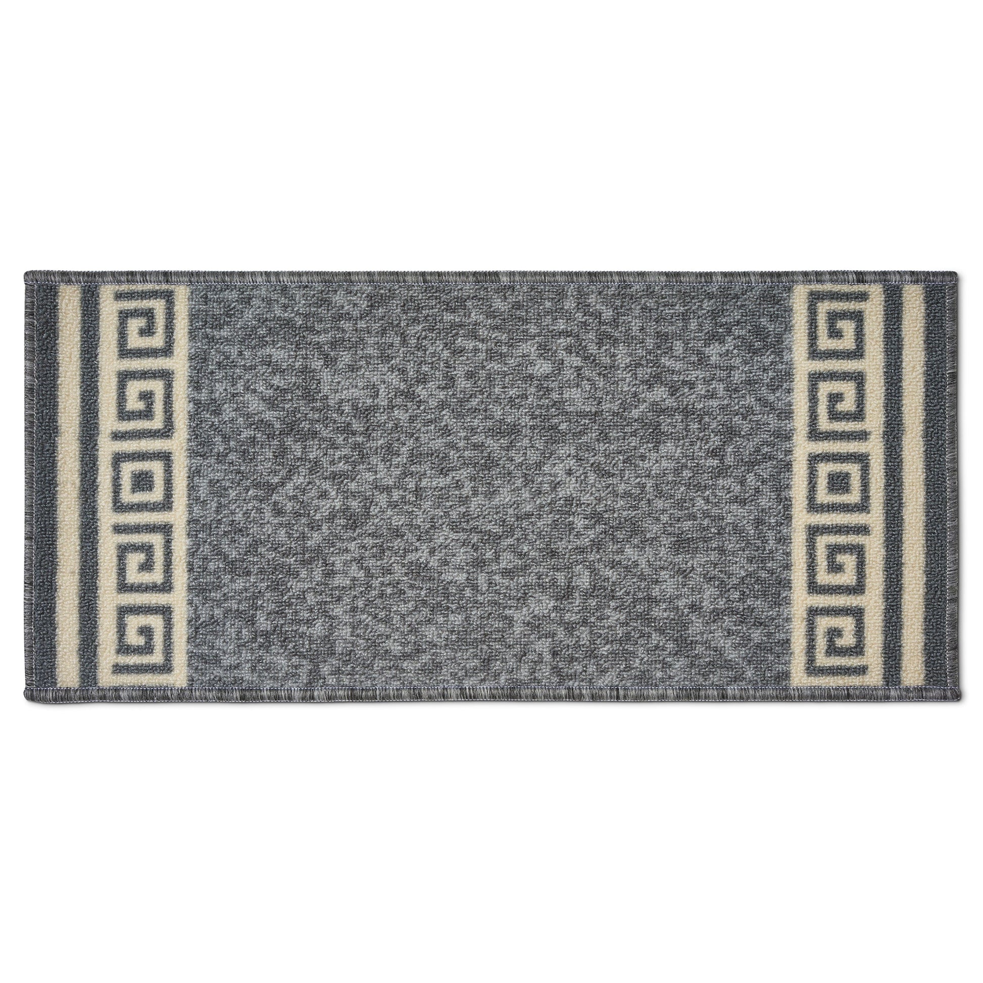 Stair Runner Non-Slip Kitchen Mat - Grey Luna Stair Runner Rug Masters