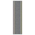 Stair Runner Non - Slip Kitchen Mat - Grey Luna - Bargainia.com - 