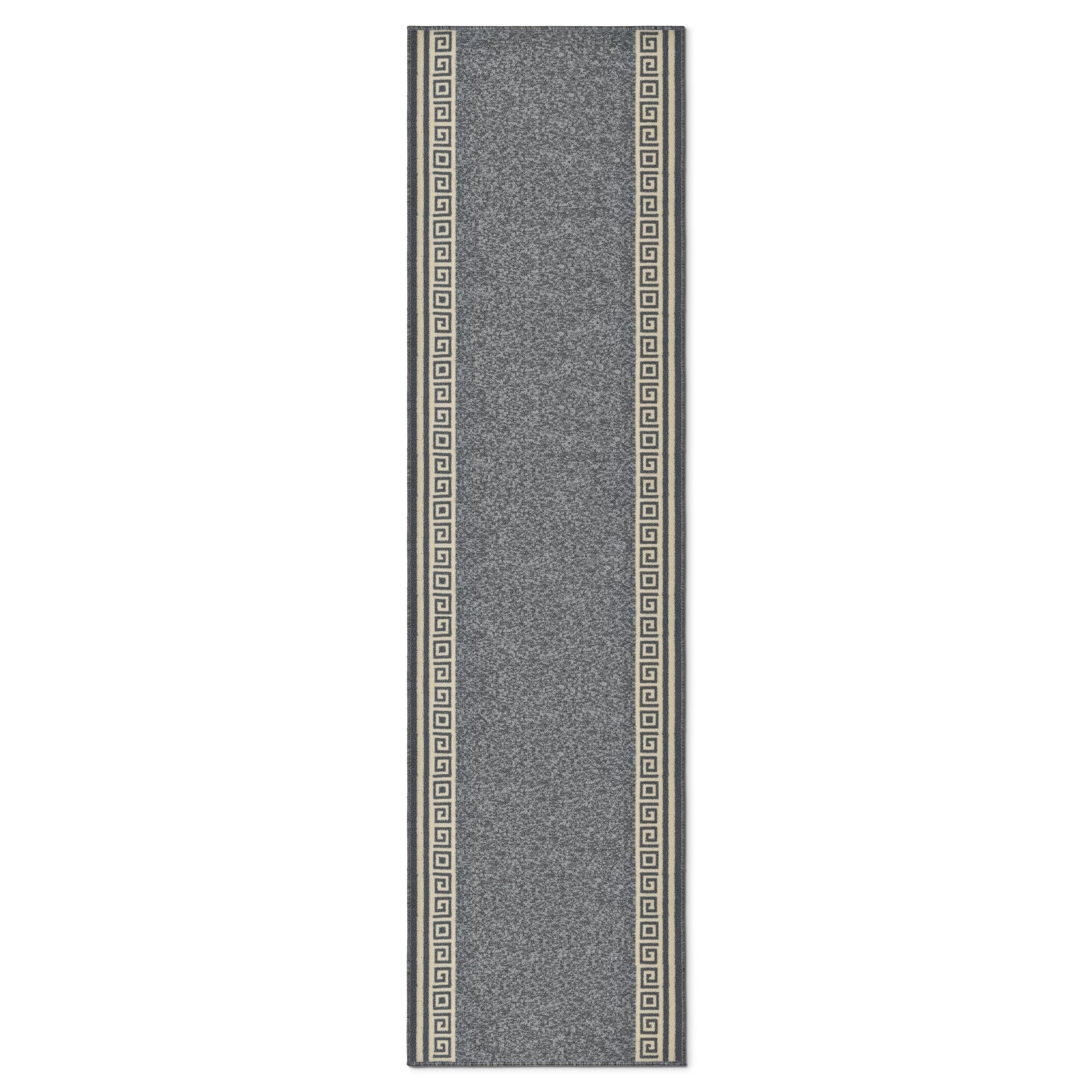Stair Runner Non-Slip Kitchen Mat - Grey Luna Stair Runner Rug Masters