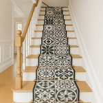 Stair Runner Non - Slip Kitchen Mat - Grey Tiles - Bargainia.com - 