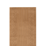 Stair Runner Non-Slip Kitchen Mat - London Beige Greek Border Stair Runner Rug Masters