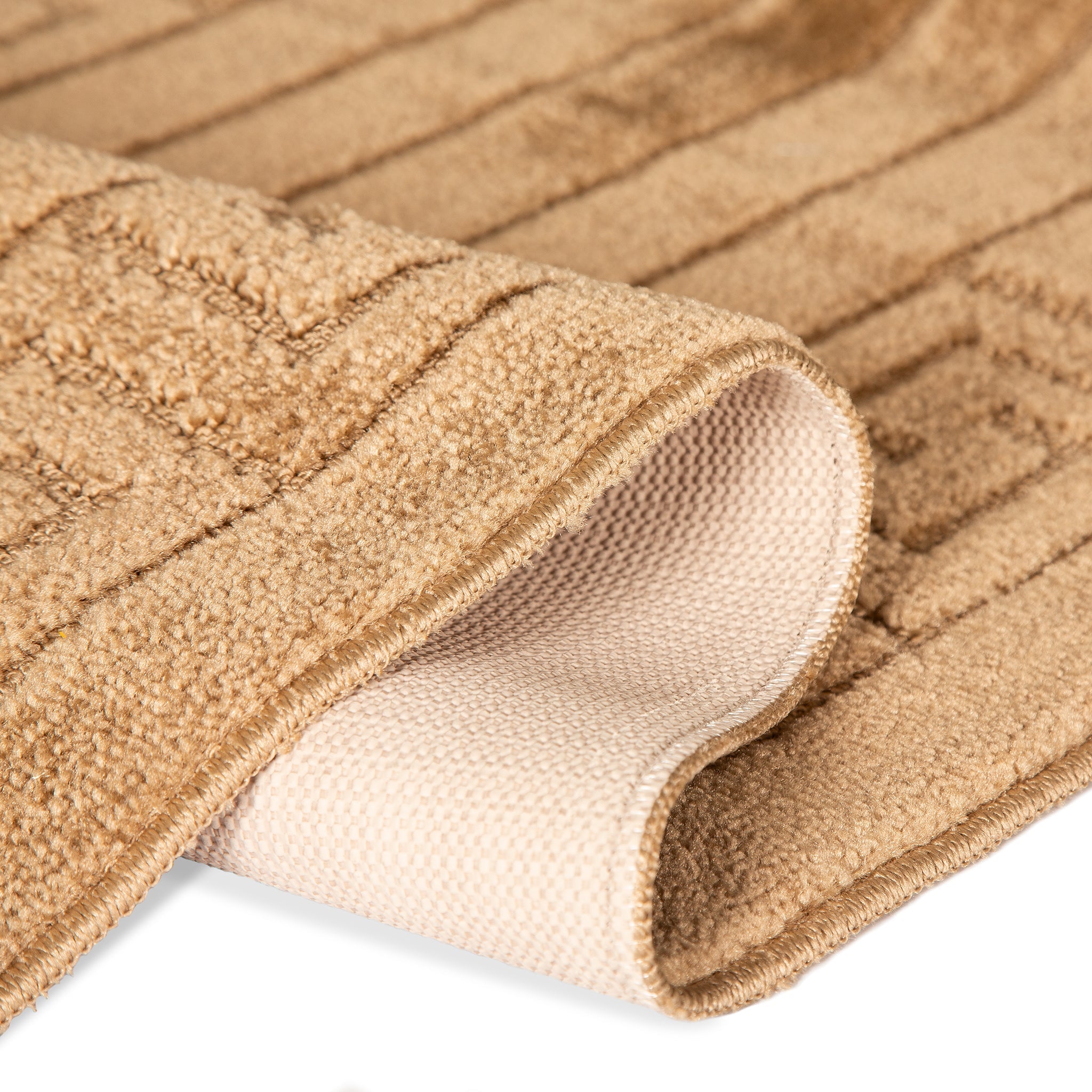 Stair Runner Non-Slip Kitchen Mat - London Beige Greek Border Stair Runner Rug Masters