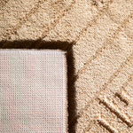 Stair Runner Non - Slip Kitchen Mat - London Beige Greek Border - Bargainia.com - 