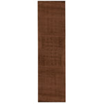 Stair Runner Non - Slip Kitchen Mat - London Geometric Brown - Bargainia.com - 