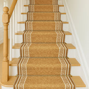 Stair Runner Non-Slip Kitchen Mat - Luna Beige Stair Runner Rug Masters