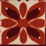 Stair Runner Non - Slip Kitchen Mat - Luna Red Tiles - Bargainia.com - 