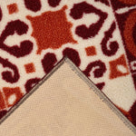 Stair Runner Non - Slip Kitchen Mat - Luna Red Tiles - Bargainia.com - 
