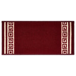 Stair Runner Non - Slip Kitchen Mat - Red Luna - Bargainia.com - 