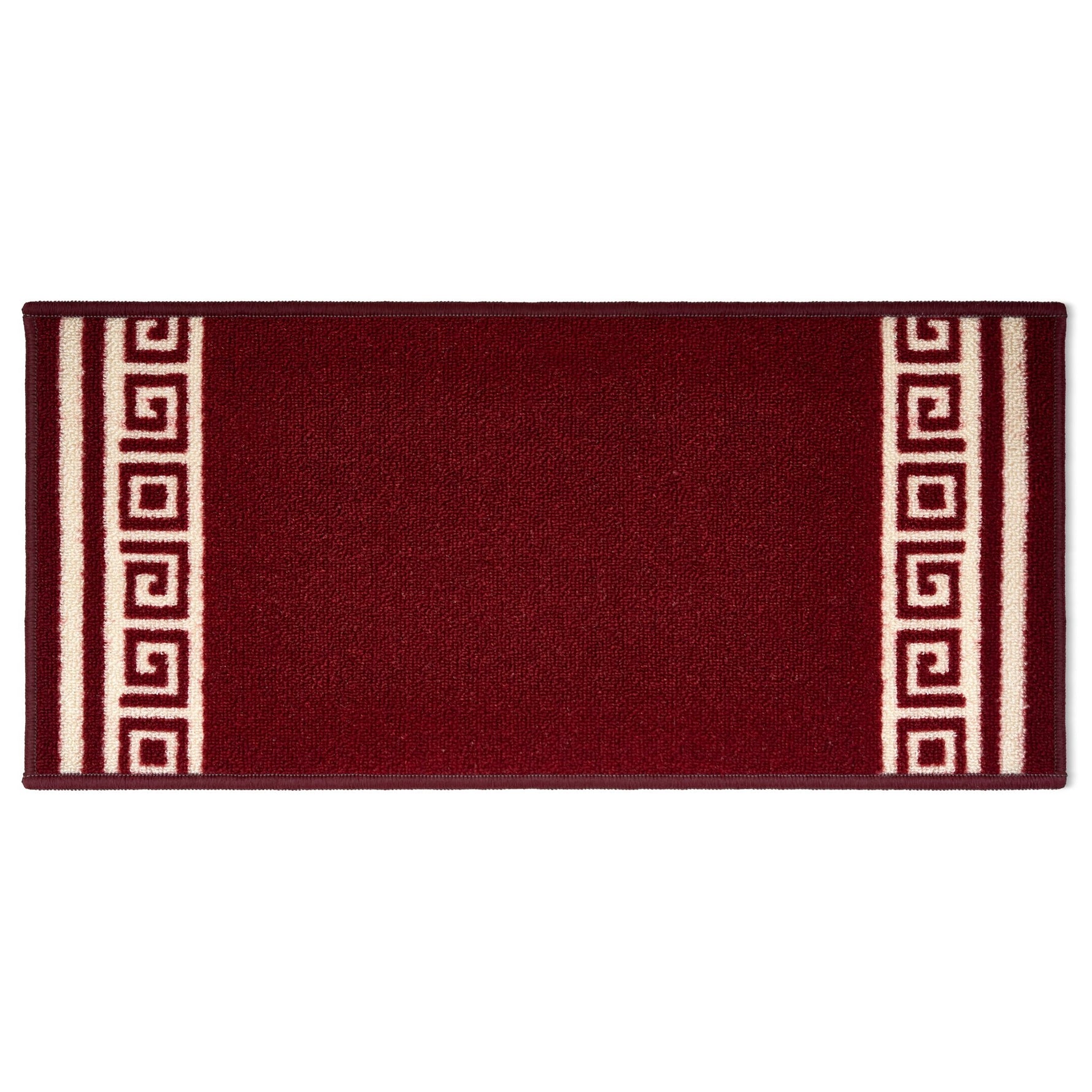 Stair Runner Non - Slip Kitchen Mat - Red Luna - Bargainia.com - 