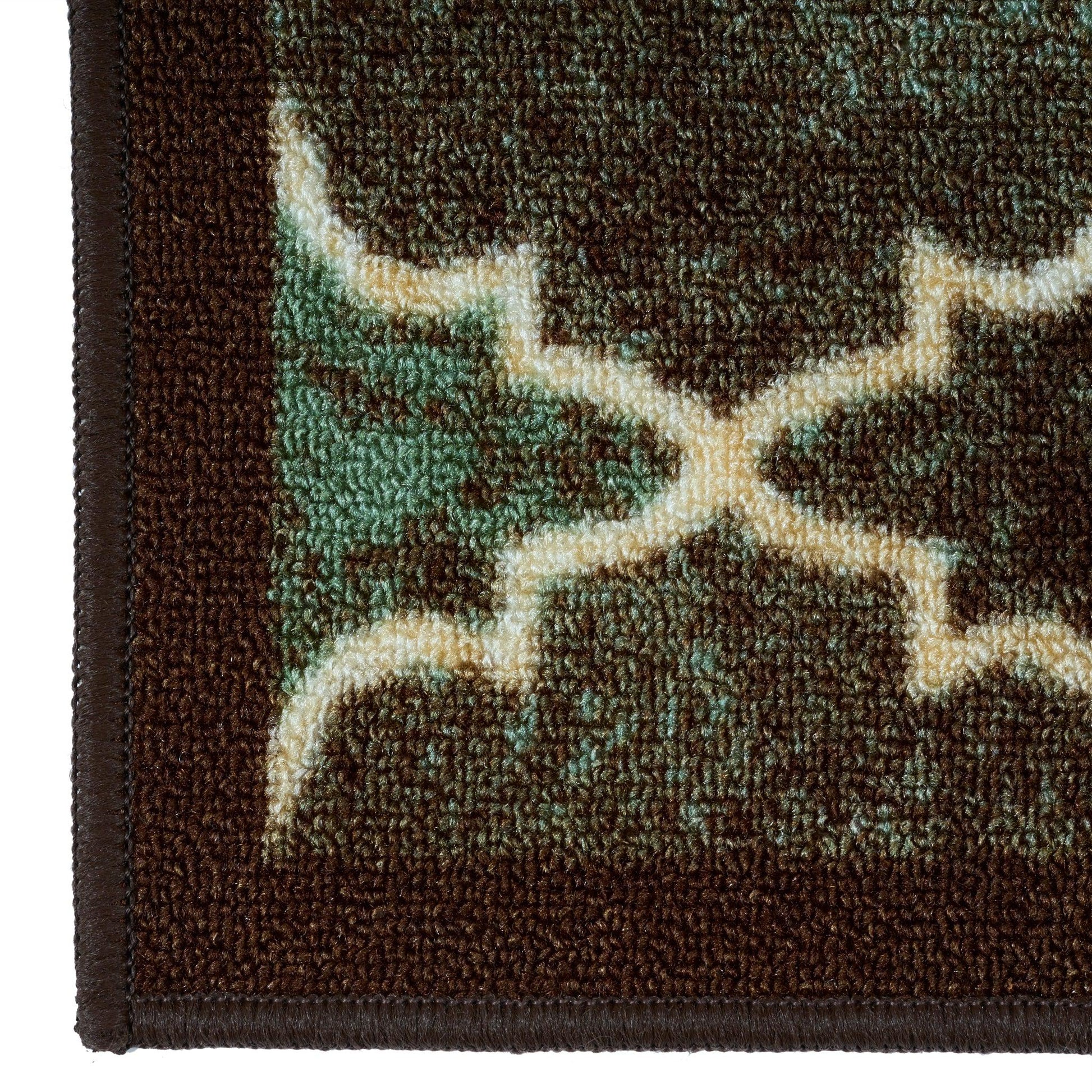 Stair Runner Non-Slip Kitchen Mat - Teal Anejo Stair Runner Rug Masters