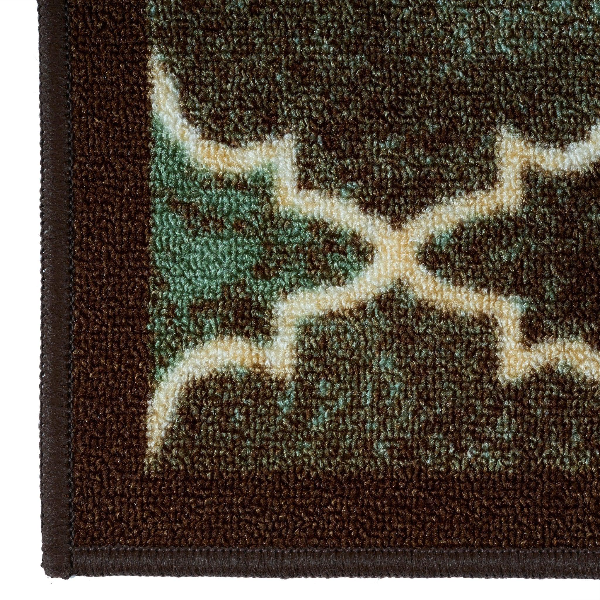 Stair Runner Non-Slip Kitchen Mat - Teal Anejo Stair Runner Rug Masters