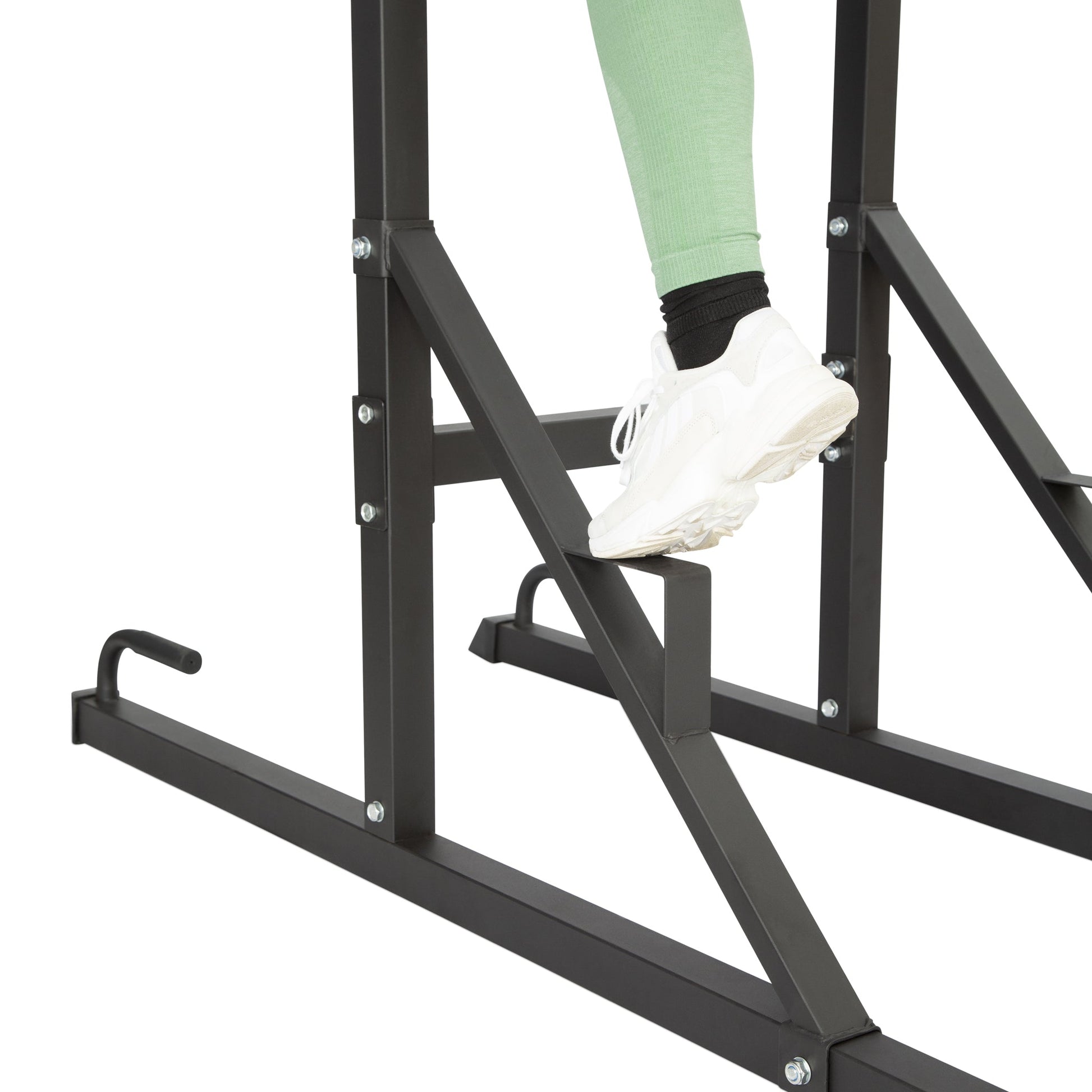 Steel Power Tower Pull-up & Dip Station Fitness Clearance