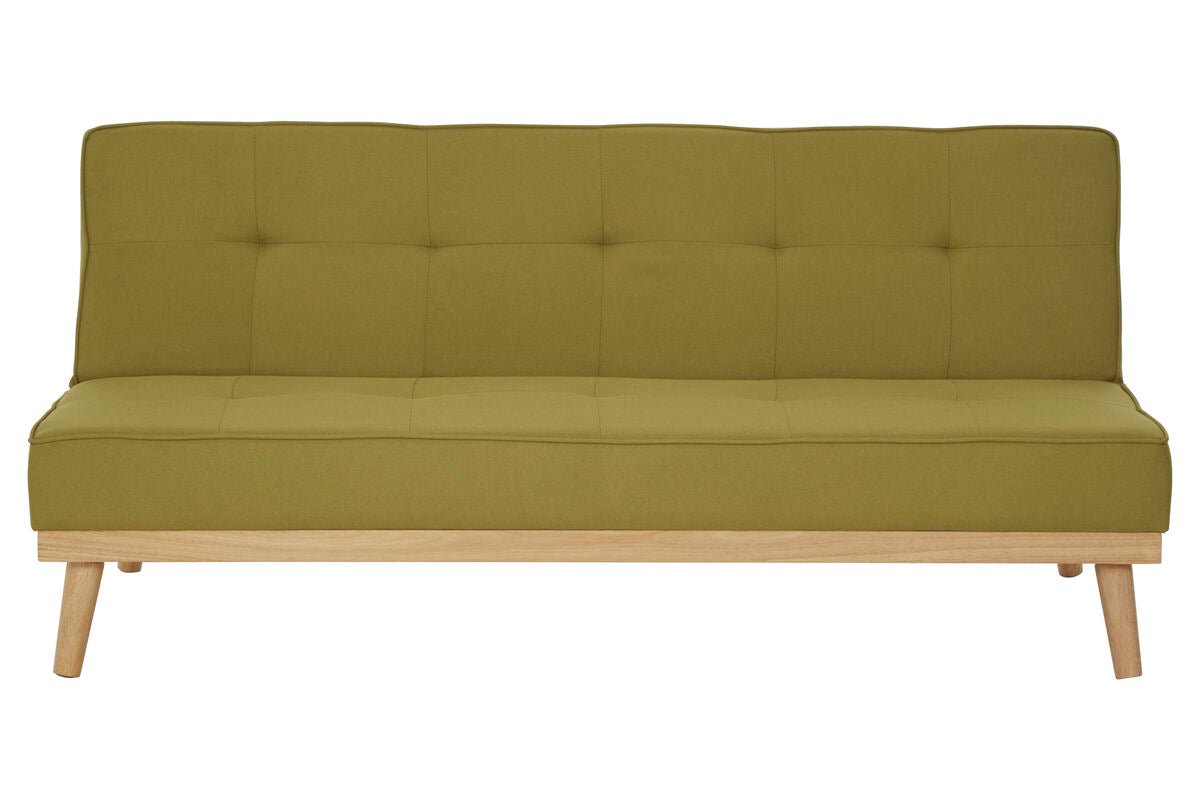 Stockholm 3 Seat Green Sofa Bed - Bargainia.com - 5018705466408 - 2405915