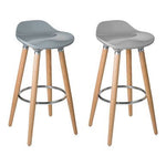 Stockholm Grey Bar Stool - Bargainia.com - 5018705336510