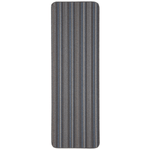 Stockholm Lead/Light Blue Washable Mat - Bargainia.com - 