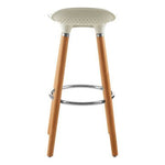 Stockholm Matte White Bar Stool - Bargainia.com - 5018705429205