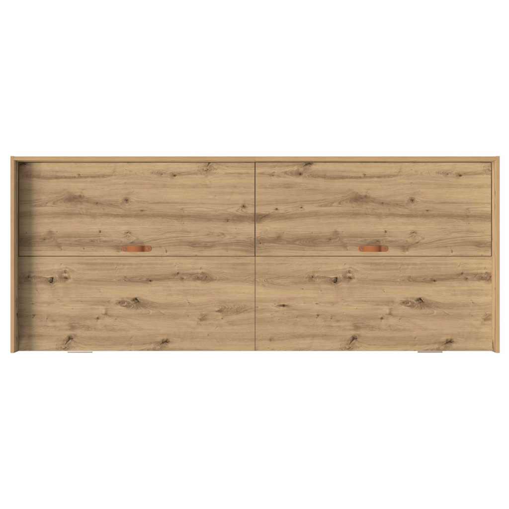 Storage Bed Frame with Drawer Artisan Oak 80 x 200 cm Engineered wood - Bargainia.com - 8721158894243 - 3335244