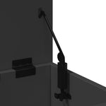 Storage Box Black 30x35x35 cm Engineered Wood - Bargainia.com - 