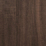 Storage Box Brown Oak 102x35x35 cm Engineered Wood - Bargainia.com - 
