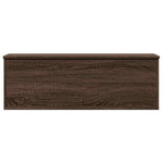 Storage Box Brown Oak 102x35x35 cm Engineered Wood - Bargainia.com - 