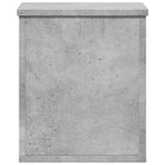Storage Box Concrete Grey 30x35x35 cm Engineered Wood - Bargainia.com - 