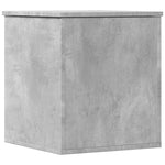 Storage Box Concrete Grey 40x42x46 cm Engineered Wood - Bargainia.com - 