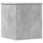 Storage Box Concrete Grey 40x42x46 cm Engineered Wood - Bargainia.com - 
