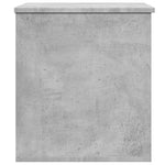 Storage Box Concrete Grey 60x42x46 cm Engineered Wood - Bargainia.com - 