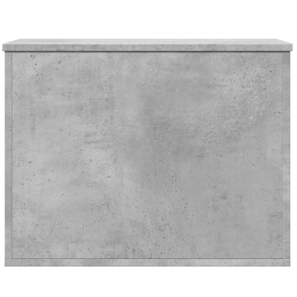 Storage Box Concrete Grey 60x42x46 cm Engineered Wood - Bargainia.com - 