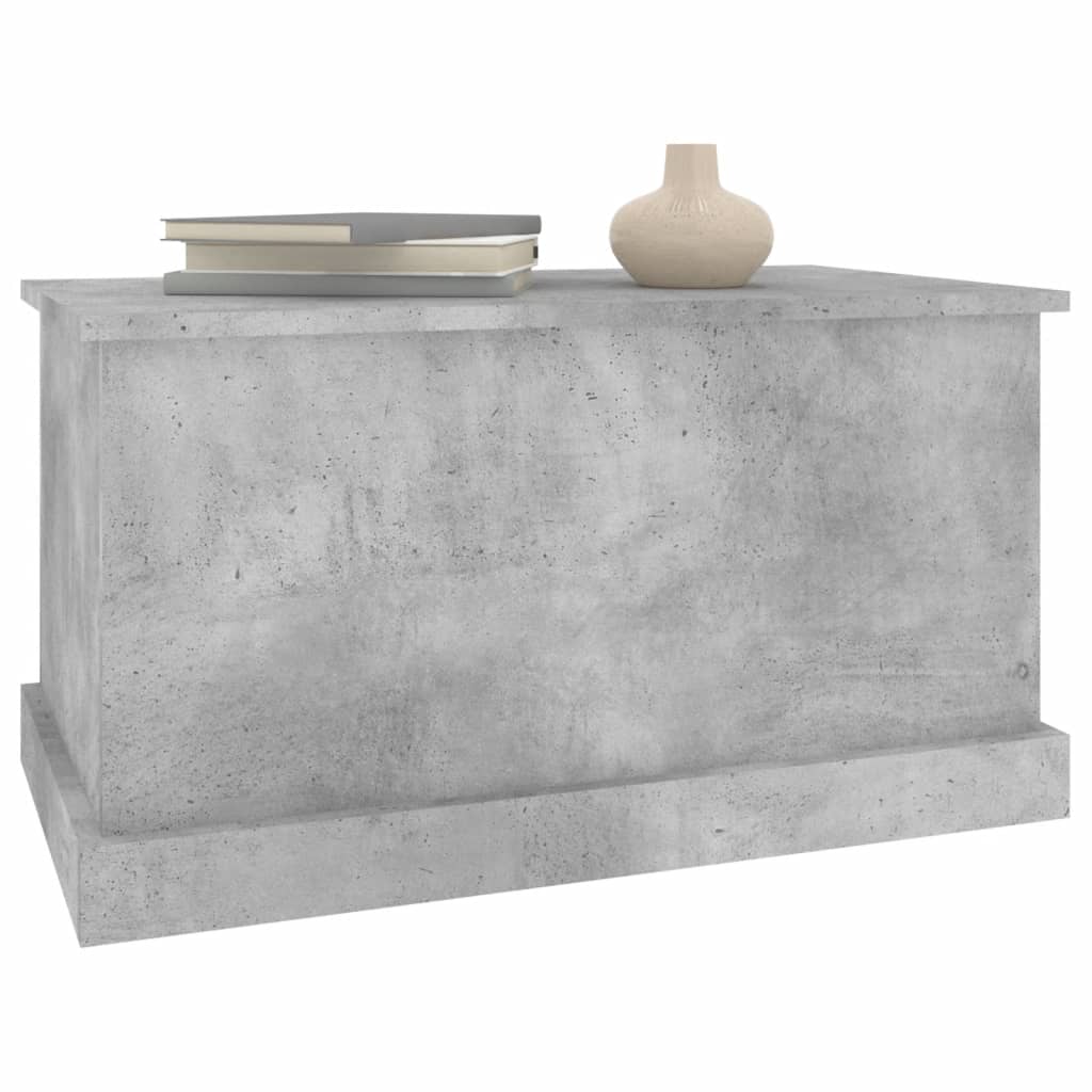 Storage Box Concrete Grey 70x40x38 cm Engineered Wood - Bargainia.com - 8720845793982 - 816508