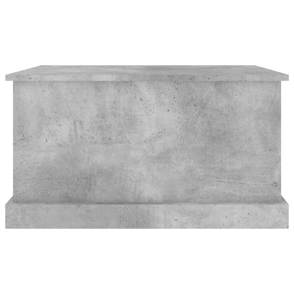 Storage Box Concrete Grey 70x40x38 cm Engineered Wood - Bargainia.com - 8720845793982 - 816508