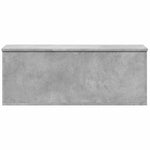 Storage Box Concrete Grey 90x35x35 cm Engineered Wood - Bargainia.com - 