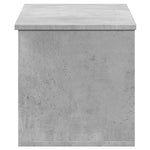 Storage Box Concrete Grey 90x35x35 cm Engineered Wood - Bargainia.com - 