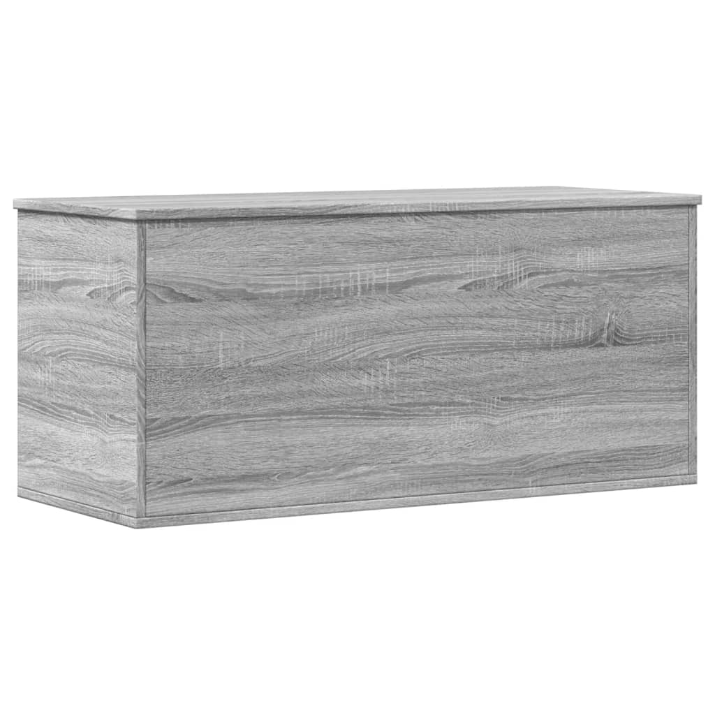 Storage Box Grey Sonoma 100x42x46 cm Engineered Wood - Bargainia.com - 