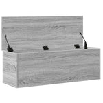 Storage Box Grey Sonoma 102x35x35 cm Engineered Wood - Bargainia.com - 