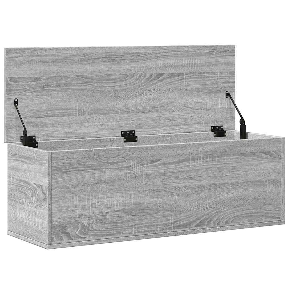 Storage Box Grey Sonoma 102x35x35 cm Engineered Wood - Bargainia.com - 