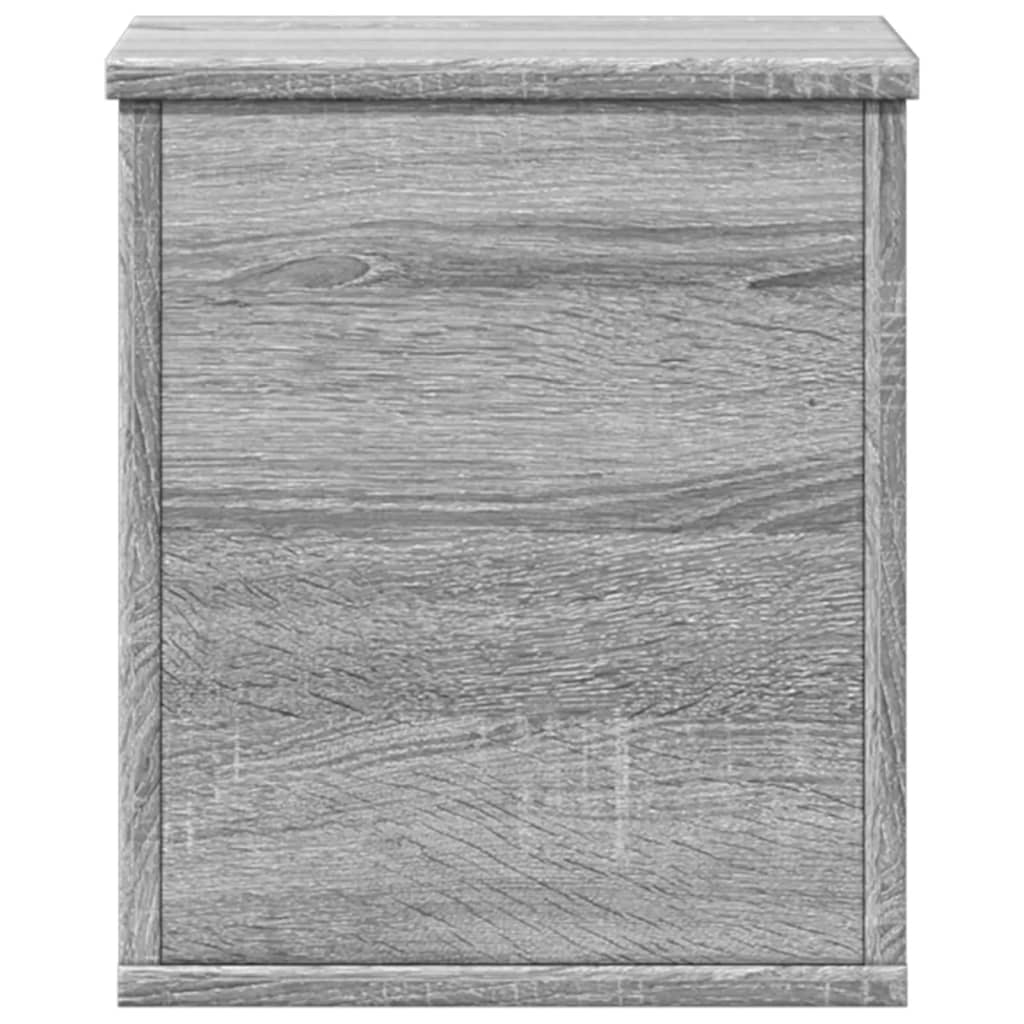 Storage Box Grey Sonoma 30x35x35 cm Engineered Wood - Bargainia.com - 