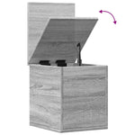 Storage Box Grey Sonoma 30x35x35 cm Engineered Wood - Bargainia.com - 